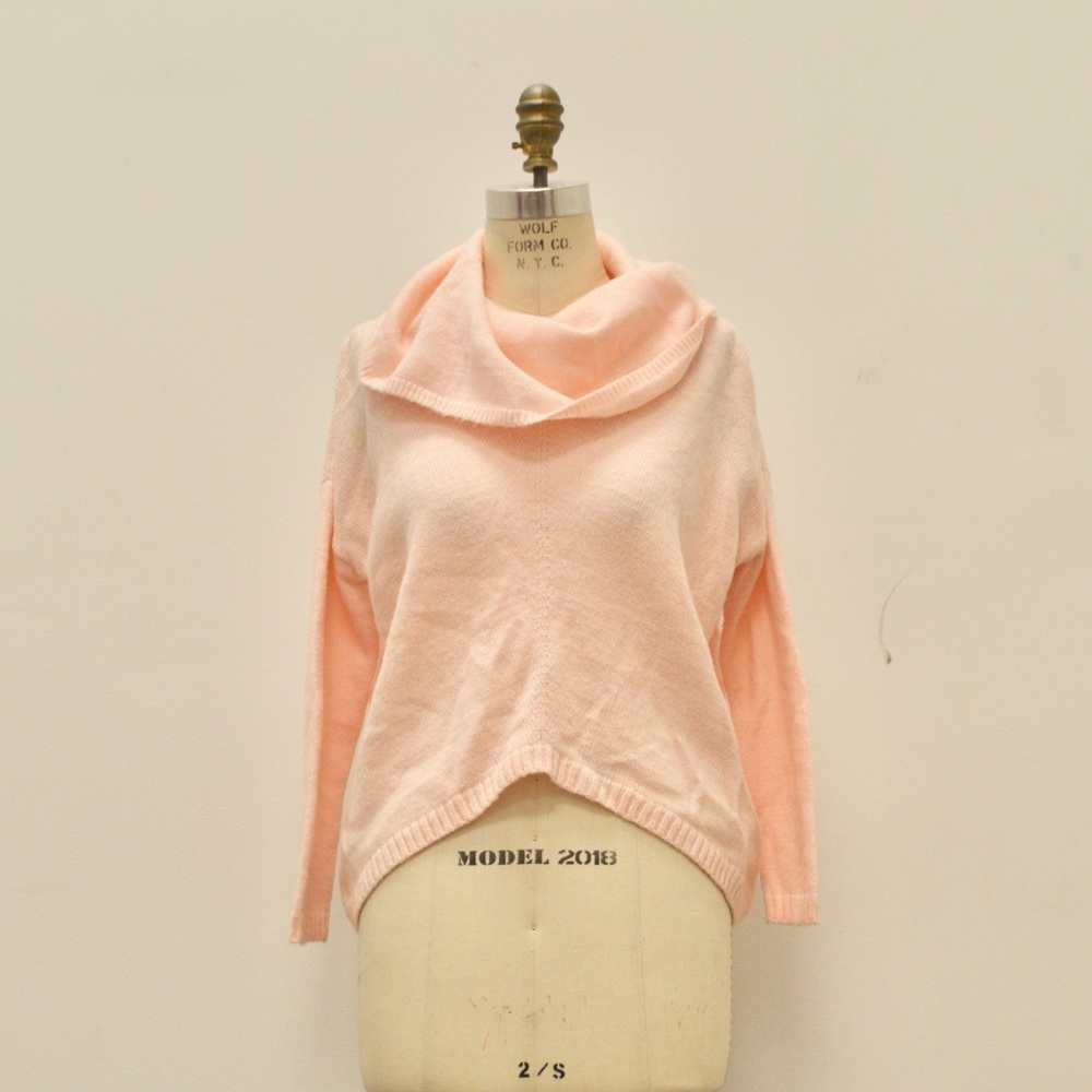 Soft Pink Turtleneck
